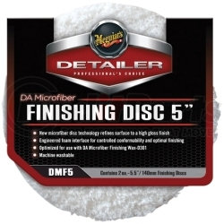 DMF5 by MEGUIAR'S - 5" DA Microfiber Finishing Disc, 2 Pack