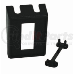 2651E by THE BEST CONNECTION - Switch Panel Mount (1) 7/16"X1-1/8" Rectan Slot 1Pc