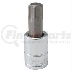 68955 by TITAN - Torx Bit Socket, 3/8" Drive, T55, Chrome