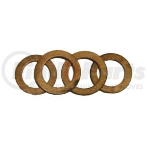 BRC127 by S.U.R. AND R AUTO PARTS - 3/8" Copper Washer 10pk