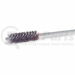 21111 by WEILER - Round Power Tube Brush, 3/4" Diameter, .0104 Wire Size, 5-1/2" Long, Double Stem and Double Spiral