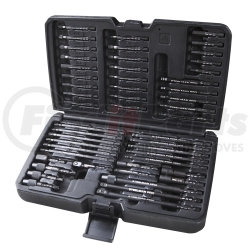 78633 by STEELMAN - Steelman™PRO Impact Grade Bit Drivers, 50 Piece Set With Case