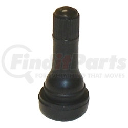 TR413-50 by THE MAIN RESOURCE - Black Rubber Tire Valve, 1 1/4" (32mm), Box of 50