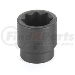 2530S by GREY PNEUMATIC - 1/2" Drive x 15/16" Standard Impact Socket- 8 Point