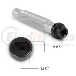 15101 by TIGER TOOL - Leaf Spring Pin Socket International Kenworth Small