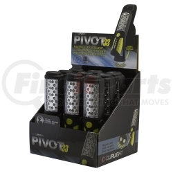 24-458-D by CLIP LIGHT MANUFACTURING - Pivot 33 Work Light, 9 Count Display Box