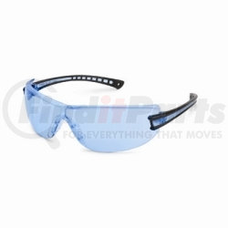 19GB76 by GATEWAY SAFETY - Safety Glasses, Luminary, Wraparound Pacific Blue Anti-Scratch Lens, Black Temple, Lightweight