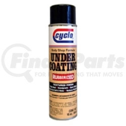 C-35 by CYCLO INDUSTRIES INC - Cyclo Rubberized Undercoating, 16 Ounces Each