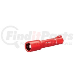 21522 by COAST - HP5R Rechargeable Long Distance Focusing Flashlight, Red