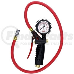 572A by MILTON INDUSTRIES - Analog Inflator Gauge with Kwik Grip Safety Chuck