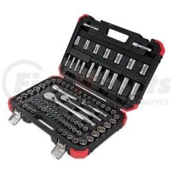 1889 by SUNEX TOOLS - 89 Piece 1/4", 3/8", 1/2" Drive Chrome Socket Set