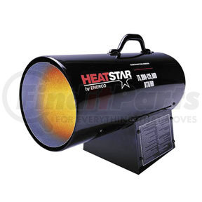 F170125 by ENERCO - HD Portable Direct-Fired Forced Air Propane Heater, HS125FAV 75,000-125,000 BTU/HR