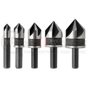 1877791 by IRWIN HANSON - 5 Pc. Metal Countersink Set