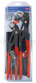 9K0080122US by KNIPEX - Cobra Water Pump Pliers Set, 3pc