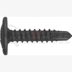 6315 by AUTO BODY DOCTOR - Phillips Oval Head Teks« Screws, Size: 8 x 3/4", 13/32" OD Washer, Finish: Black, Qty: 10