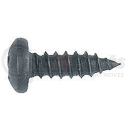 6388B by AUTO BODY DOCTOR - Philips Pan Head Sheet Metal Screw Black Finish, Size: #10, Size: 1", Qty: 100, Other: