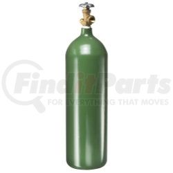 WECGA580 by MOUNTAIN - 55CF Welding Gas Cylinder with CGA580-F Valve