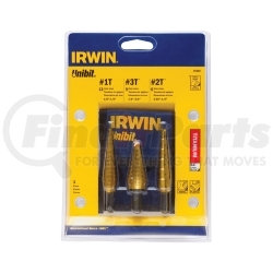 502T by VISE GRIP - 3-Piece Titanium Coated Unibit Set