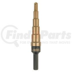 UN2T by VISE GRIP - #2 Titanium Fractional Self Starting Step Unibit Drill Bit