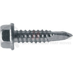 6208 by AUTO BODY DOCTOR - Indented Hex Head Tek Screw Bright Zinc, Size: #10, Size: 5/16", Length: 3/4", Qty: 10