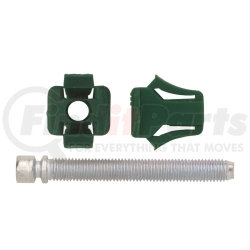 6703RX by AUTO BODY DOCTOR - Headlight Adj. Screw Green Nylon Nut 1/4-28 X 2", Size: 1/4-28", Size: 2", Qty: 2, Other: 365270