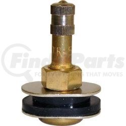 TR501-OVAL by THE MAIN RESOURCE - Oval Straight Brass Truck Valve, Height 1.5"  - .625" Valve Hole