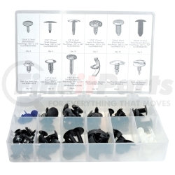 6100 by AUTO BODY DOCTOR - Body Retainer Assortment Kit - Ford - 82 Piece