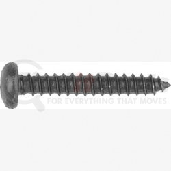 6328 by AUTO BODY DOCTOR - Torx« Oval Head Trim Screws, Size: 4.2-1.41 x 25mm, Head Size: 8mm, Finish: Black Stnless Steel, 10