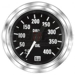 82121 by STEWART WARNER - Deluxe Trans Oil Pressure Gauge