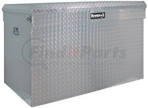 1712110 by BUYERS PRODUCTS - 24(H) x 24(D) x 49(W) Inch Diamond Tread Aluminum All-Purpose Jumbo Chest