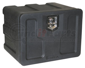 1717100 by BUYERS PRODUCTS - 18x18x24 Inch Black Poly Underbody Truck Box