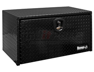 1725100 by BUYERS PRODUCTS - 18x18x24 Inch Black Diamond Tread Aluminum Underbody Truck Box