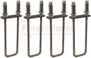 3008086 by BUYERS PRODUCTS - Universal Spring Cushion Mounting Kit For B-Pack Truck Boxes