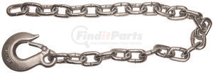 bsc3842 by BUYERS PRODUCTS - 3/8x42 Inch Class 4 Trailer Safety Chain With 1-Clevis Style Slip Hook-43 Proof