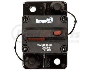 cb30pb by BUYERS PRODUCTS - 30 Amp Circuit Breaker With Manual Push-to-Trip Reset