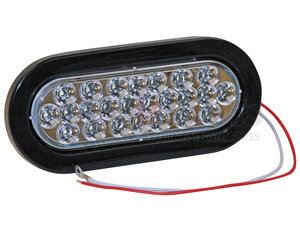 5626324 by BUYERS PRODUCTS - 6 Inch Clear Oval Backup Light Kit with 24 LEDs (PL-2 Connection, Includes Grommet and Plug)