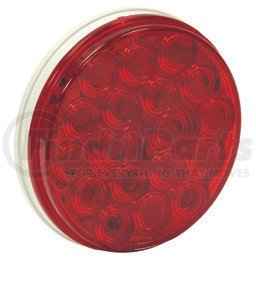 5624119 by BUYERS PRODUCTS - 4 Inch Red Round Stop/Turn/Tail Light With 18 LEDs (Sold in Multiples of 10)