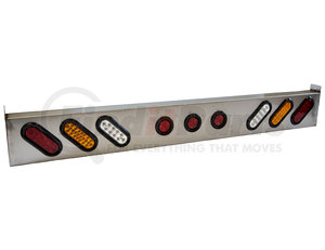 8891168 by BUYERS PRODUCTS - 66 Inch Oval LED Light Bar Kit with Reverse Lights