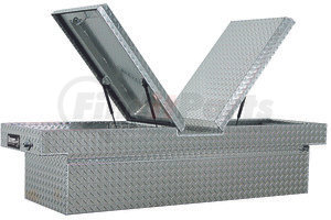 1710305 by BUYERS PRODUCTS - 18x20x71 Inch Diamond Tread Aluminum Gull Wing Truck Box - Lower Half 11x20x60