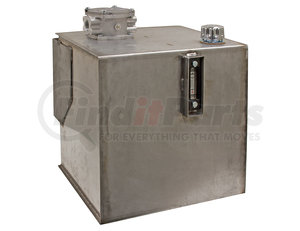 smr30ss10 by BUYERS PRODUCTS - 30 Gallon Stainless Steel Bulkhead Hydraulic Reservoir With 10 Micron Filter