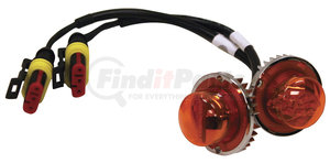 8891216 by BUYERS PRODUCTS - 15 Foot Amber Bolt-On Hidden Strobe Kits With In-Line Flashers With 6 LED