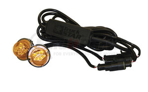 8891226 by BUYERS PRODUCTS - 25 Foot Amber Bolt-On Hidden Strobe Kits With In-Line Flashers With 6 LED