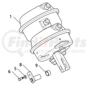 48100570 by SAF HOLLAND - Air Brake Super Chamber