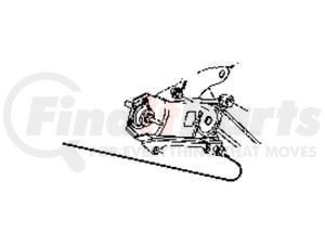 55256314AH by CHRYSLER - FRONT DOOR WINDOW REGULATO