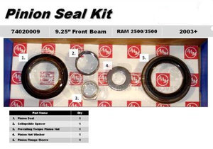 74020009 by AMERICAN AXLE & MANUFACTURING - Differential Pinion Seal Kit 