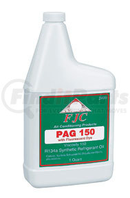 2499 by FJC, INC. - PAG 150 Oil with Fluorescent Leak Detection Dye, Quart