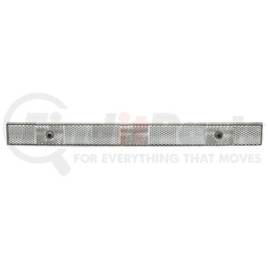 981533 by TRUCK-LITE - Narrow Rail, Rectangle, Clear, Reflector, 2 Screw Or Adhesive Mount, Bulk