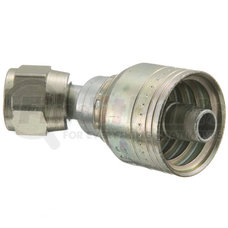 06Z686 by WEATHERHEAD - Eaton Weatherhead Z Series Crimp Hose Fittings JIC 37 Female Swivel 45 Elbow