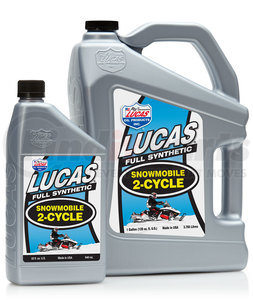 10835 by LUCAS OIL - Synthetic Snowmobile Oil 1 quart bottle