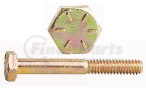 0115315 by FASTENAL - 5/8"-11 x 3" Grade 8 Yellow Zinc Finish Hex Cap Screw